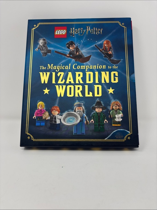 LEGO Harry Potter Wizarding World Hardcover Book - Blue and Gold